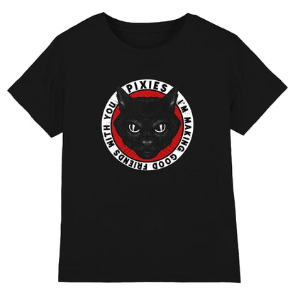 Black - Front - Pixies Unisex Adult Tame T-Shirt
