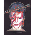 Black - Side - David Bowie Unisex Adult Aladdin Sane T-Shirt