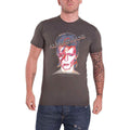 Charcoal Grey - Side - David Bowie Unisex Adult Aladdin Sane T-Shirt