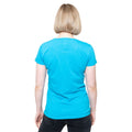 Powder Blue - Back - Guns N Roses Womens-Ladies Bullet Logo Skinny T-Shirt