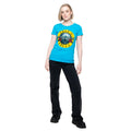 Powder Blue - Lifestyle - Guns N Roses Womens-Ladies Bullet Logo Skinny T-Shirt
