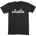 Black - Front - Elastica Unisex Adult Classic Cotton T-Shirt