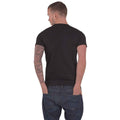 Black - Back - Biohazard Unisex Adult Crest Cotton T-Shirt