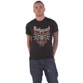 Black - Front - Biohazard Unisex Adult Crest Cotton T-Shirt