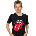 Black - Back - The Rolling Stones Childrens-Kids Classic Tongue T-Shirt