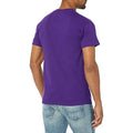 Purple - Back - Prince Unisex Adult Logo T-Shirt
