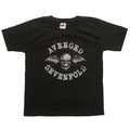 Charcoal Grey - Front - Avenged Sevenfold Childrens-Kids Classic Deathbat Cotton T-Shirt