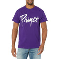 Purple - Front - Prince Unisex Adult Logo T-Shirt