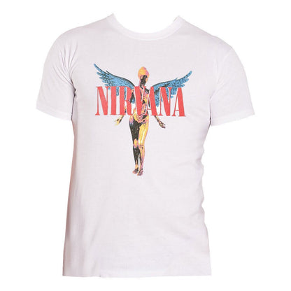 White - Front - Nirvana Unisex Adult Angelic Cotton T-Shirt