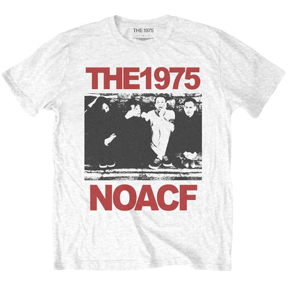 White - Front - The 1975 Unisex Adult NOACF Group Shot Cotton T-Shirt