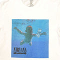 White - Side - Nirvana Unisex Adult Nevermind Album Cotton T-Shirt