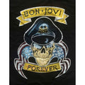 Black - Side - Bon Jovi Unisex Adult Forever Cotton T-Shirt