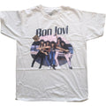 Natural - Front - Bon Jovi Unisex Adult Breakout Cotton T-Shirt