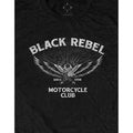 Black - Side - Black Rebel Motorcycle Club Unisex Adult Eagle T-Shirt