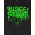 Black - Side - Black Sabbath Unisex Adult Graffiti T-Shirt