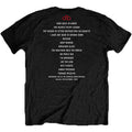Black - Back - David Bowie Unisex Adult Dallas ´95 Back Print Cotton T-Shirt