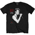 Black - Front - David Bowie Unisex Adult Dallas ´95 Back Print Cotton T-Shirt