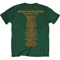 Green - Back - The Beach Boys Unisex Adult Xmas Album Cotton T-Shirt