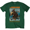 Green - Front - The Beach Boys Unisex Adult Xmas Album Cotton T-Shirt