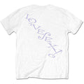 White - Back - Prince Unisex Adult Lovesexy Back Print Cotton T-Shirt