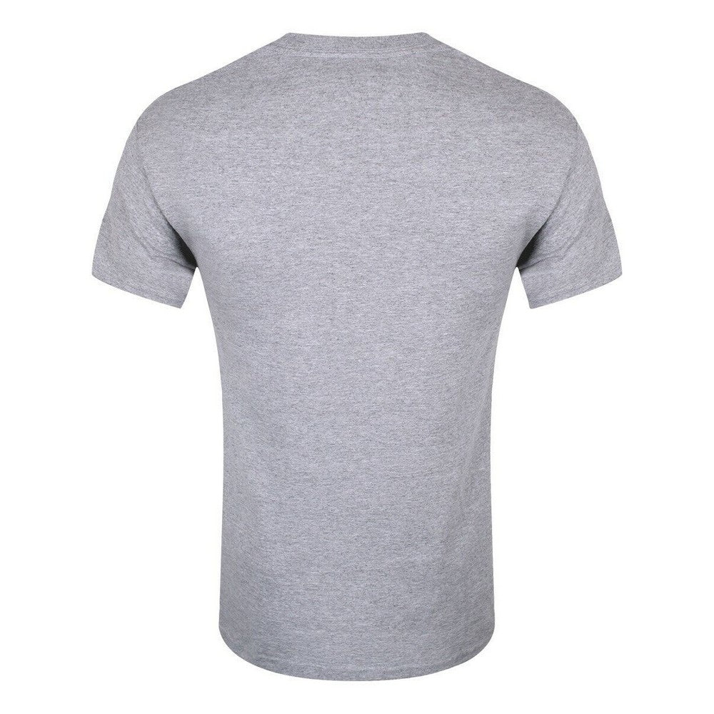 Grey - Back - Radiohead Unisex Adult Scribble Cotton T-Shirt