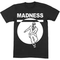 Black - Front - Madness Unisex Adult Dancing Man Cotton T-Shirt