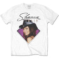 White - Front - Shania Twain Unisex Adult Photograph Cotton T-Shirt