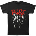 Black - Front - Fall Out Boy Unisex Adult Punk Scratch T-Shirt