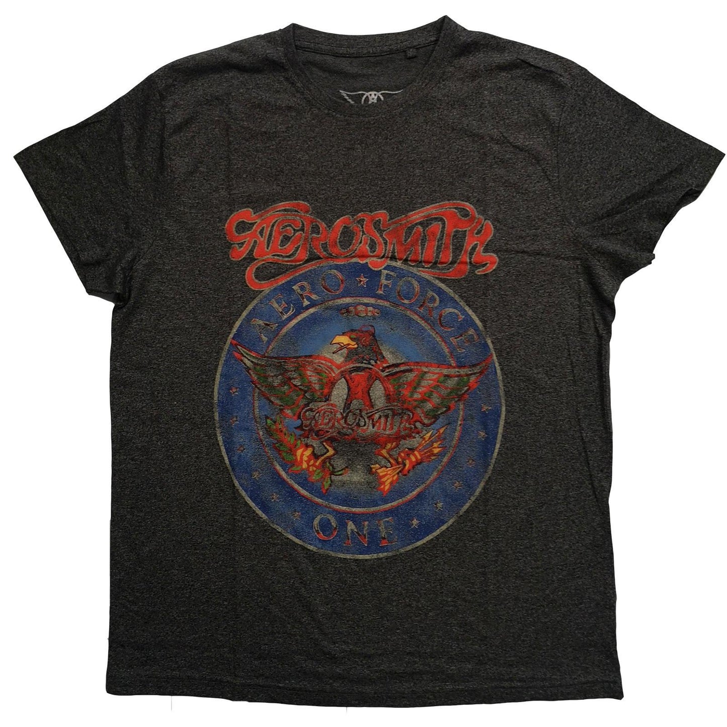 Brindle - Front - Aerosmith Unisex Adult Aero Force T-Shirt
