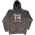 Grey - Front - Slipknot Unisex Adult Self Titled Pullover Hoodie