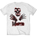 White - Front - Misfits Childrens-Kids Hands Cotton T-Shirt