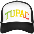 Black-White - Front - Tupac Shakur Unisex Adult Gradient Mesh Logo Baseball Cap