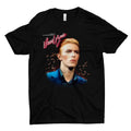Black - Front - David Bowie Unisex Adult Young Americans Back Print T-Shirt