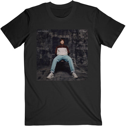 Black - Front - Louis Tomlinson Unisex Adult Walls Cotton T-Shirt