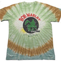 Green - Front - Bob Marley Unisex Adult 45th Anniversary Tie Dye T-Shirt