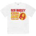 White - Front - Bob Marley Unisex Adult This Great Future Cotton T-Shirt