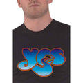 Black - Side - Yes Unisex Adult Logo Cotton T-Shirt