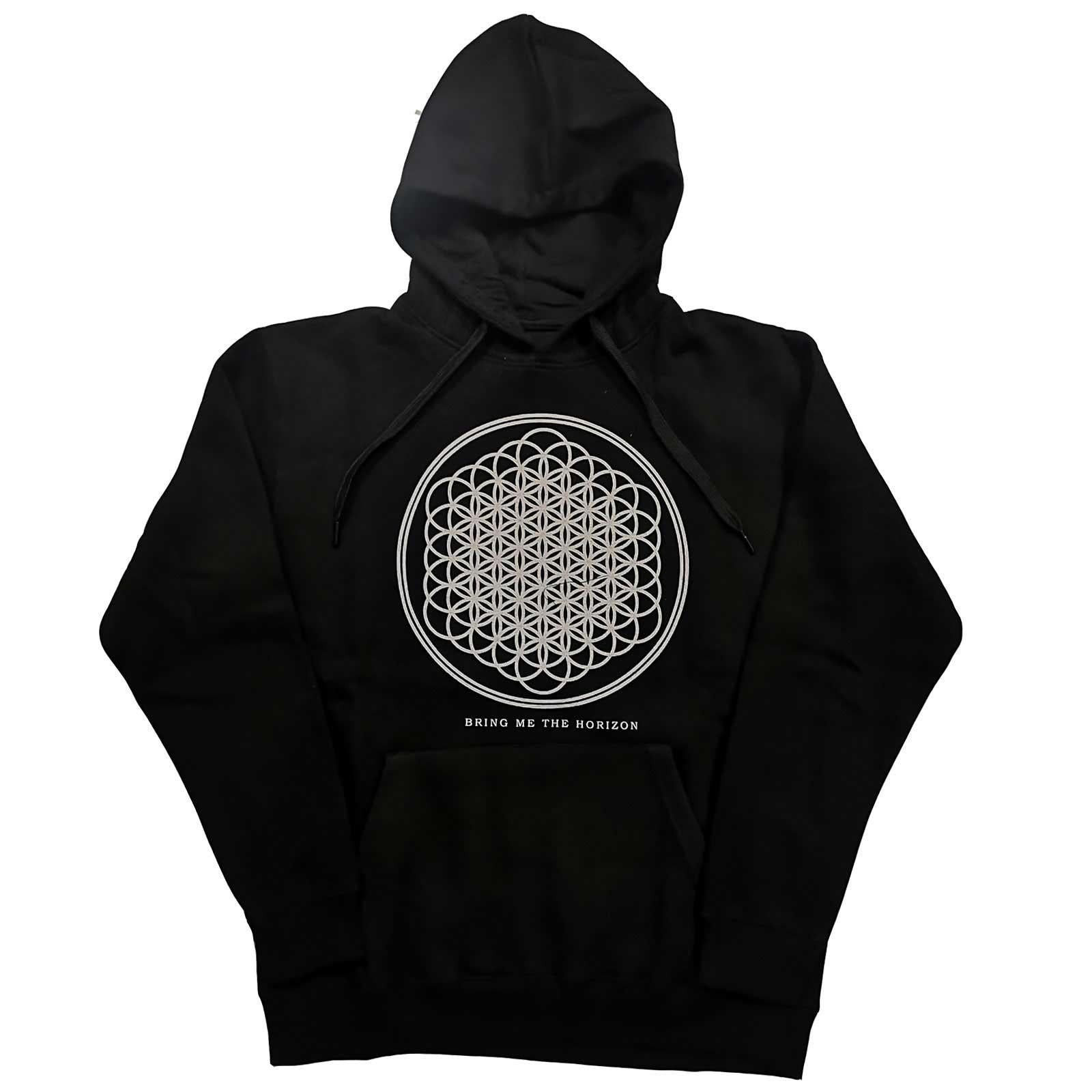 Black - Front - Bring Me The Horizon Unisex Adult Sempiternal Pullover Hoodie