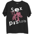 Black - Front - Sex Pistols Unisex Adult Cotton T-Shirt