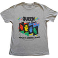 Grey - Front - Queen Unisex Adult Back Chat Cotton T-Shirt