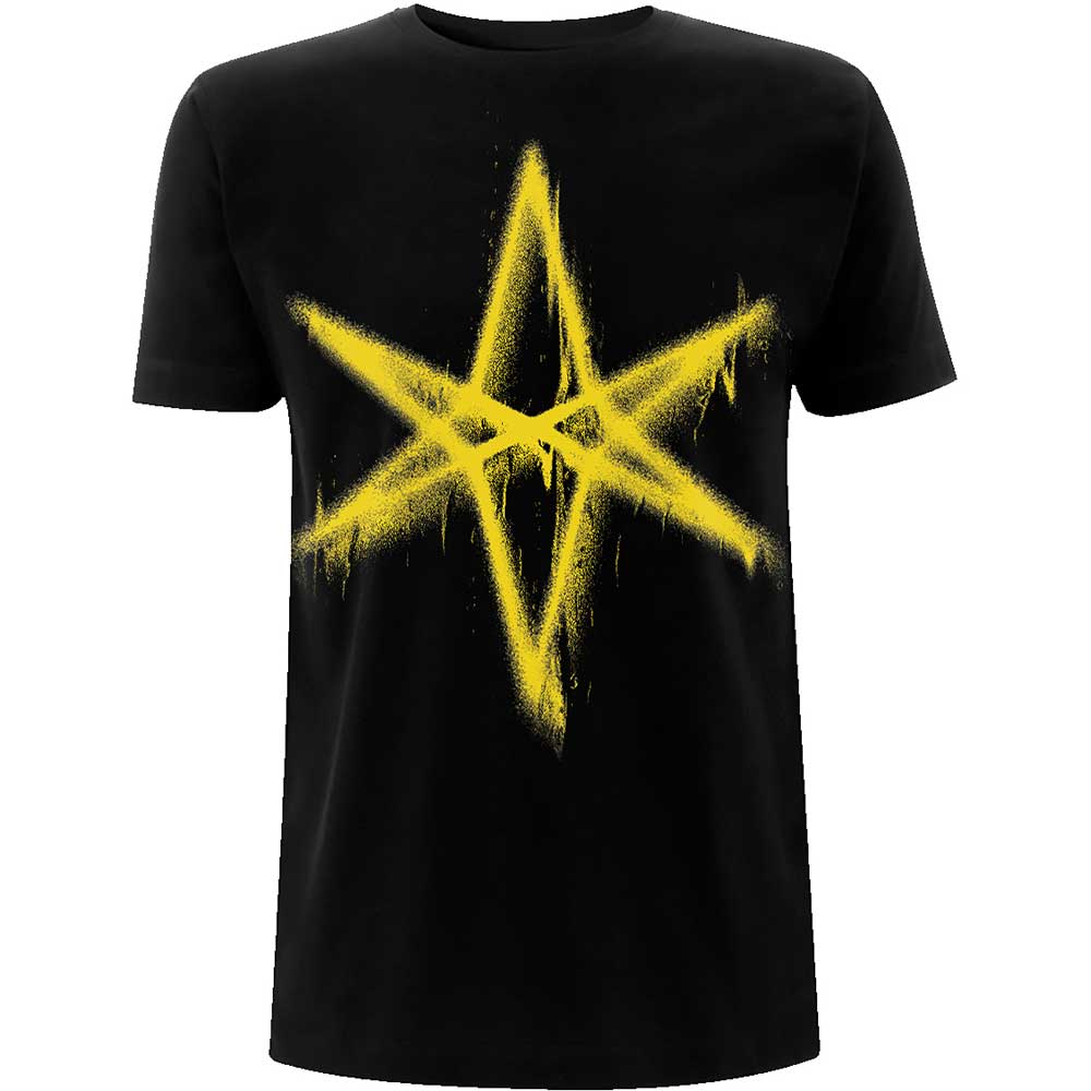 Black - Front - Bring Me The Horizon Unisex Adult Spray Hex T-Shirt
