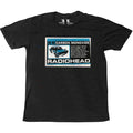 Black - Front - Radiohead Unisex Adult Carbon Patch T-Shirt