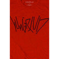 Red - Side - Yungblud Unisex Adult Life On Mars Back Print T-Shirt