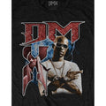Black-Red - Side - DMX Unisex Adult Bootleg T-Shirt