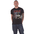 Black-Red - Front - DMX Unisex Adult Bootleg T-Shirt