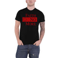 Black - Front - Faith No More Unisex Adult Star Logo T-Shirt