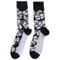 Black-White-Grey - Front - Wu-Tang Clan Unisex Adult Logo Ankle Socks