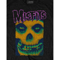 Black - Side - Misfits Unisex Adult Warhol Fiend Cotton T-Shirt