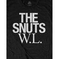 Black - Side - The Snuts Unisex Adult W.L Album Cotton T-Shirt
