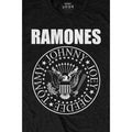Black - Side - Ramones Unisex Adult Presidential Seal T-Shirt